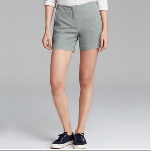 THEORY Light Grey Jariah Betide Shorts 2